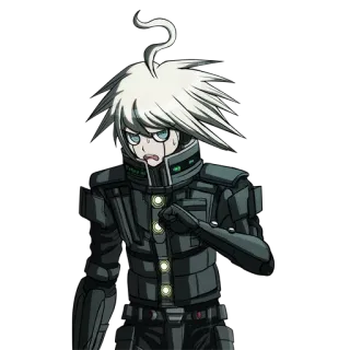 😰 Kiibo Danganronpa V3: Killing Harmony Аниме, Робот, Киибо, Danganronpa telegram sticker