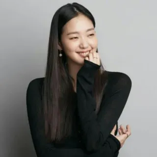 🦋 Kim Go-eun actriz, coreana, celebridad, retrato, mujer, asiática telegram sticker