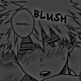 😳 BLUSH Talvez... telegram sticker
