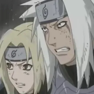 🌫 Jiraiya Naruto Anime, Ninja, Diadema, Equipo telegram sticker