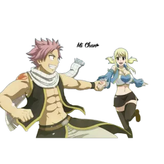 Natsu whatsapp stickers