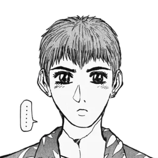 😢 ..... Anime, Manga, Kartun, Karakter, Orang, Wajah telegram sticker