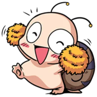 💃 Kartun, Karakter, Anime, Lucu whatsapp sticker