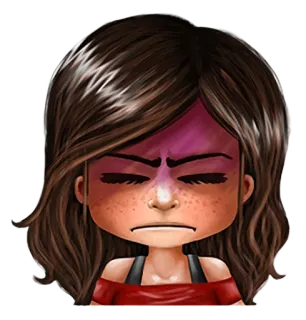 😤 bravo, irritado, frustrado, chateado, Emoji, Avatar telegram sticker