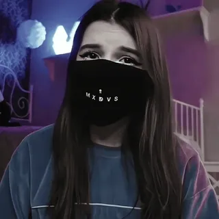 🧬 MXDVS маска для лица, подросток, в помещении, портрет whatsapp sticker
