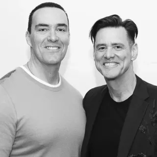 👥 Jim Carrey celebrity, actor, portrait, man telegram sticker