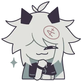 🌟 A+ 애니메이션, 미술, 스티커, 귀여운 telegram sticker