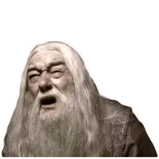 😯 Albus Dumbledore Harry Potter волшебник, дамблдор, гарри поттер, профессор, магия telegram sticker