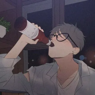 🧸 Boire, Bière, Verres, Décontracté, Intérieur, Nuit telegram sticker