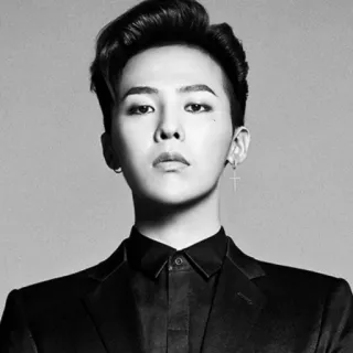 ❤️ G-Dragon человек, мужчина, певец, знаменитость, K-pop whatsapp sticker