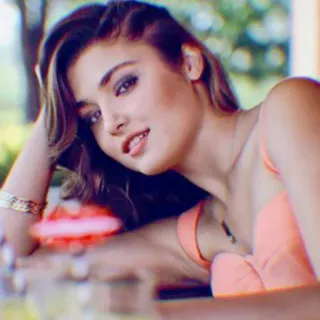 😏 mulher, pessoa, retrato, menina, modelo, rosto telegram sticker