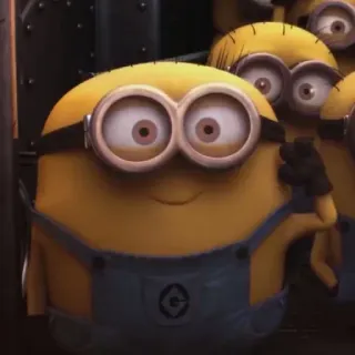 🍌 Minion Despicable Me Minion, Cartoon, Figur, lustig, süß telegram sticker