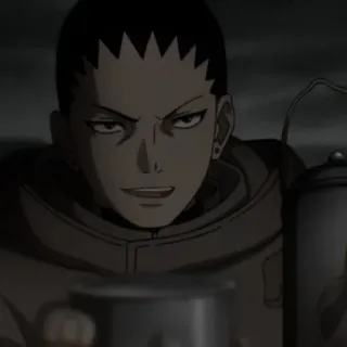 🎮 Shikamaru Nara Naruto Anime, Naruto, Shikamaru Nara, Personagem, Fanart telegram sticker