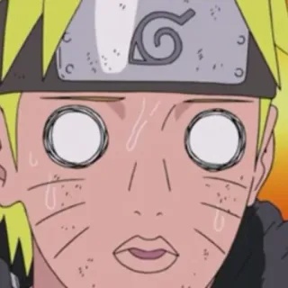 😅 Naruto Uzumaki Naruto Anime, Mangá, Naruto, Engraçado, Meme, Exausto, Chocado telegram sticker
