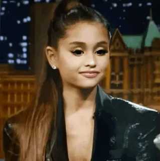 🌃 Ariana Grande คนดัง, ป็อปสตาร์, นักร้อง, นักเอนเตอร์เทน telegram sticker