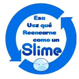🛑 That Time I Got Reincarnated as a Slime Esa Uez qué Reencarne como un Slime О моём перерождении в слизь, Слизь, Реинкарнация, Аниме, Манга telegram sticker