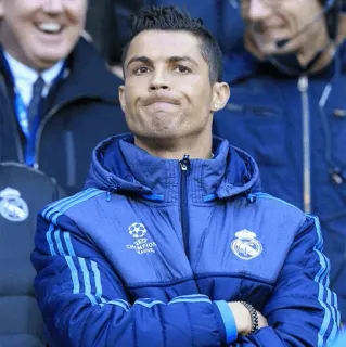 🖤 Cristiano Ronaldo 足球, 球员, 运动员, 运动 telegram sticker