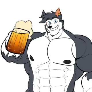 HungryWulfyPack telegram stickers