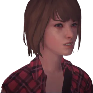 😠 Max Caulfield Life is Strange life is strange, max caulfield, video game, stiker, karakter, game petualangan whatsapp sticker