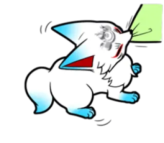 🙃 raposa, animal, desenho animado, personagem, adesivo, fantasia whatsapp sticker