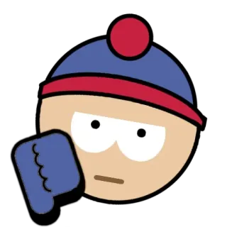 🌟 Stan Marsh South Park カートゥーン, アニメ, コメディ, テレビ番組, スタン・マシュ, 低評価 telegram sticker