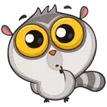 🤔 binatang, kartun, lucu, ilustrasi, kucing telegram sticker