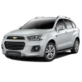 🚙 samochód, Chevrolet, srebrny, SUV, auto, pojazd telegram sticker