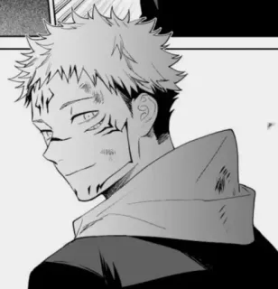 🕷 Itadori Yuji Jujutsu Kaisen Anime, Manga, Shonen, Stregoneria, Soprannaturale telegram sticker