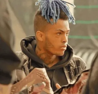🖤 XXXTentacion musician, rapper, xxxtentacion, singer, artist telegram sticker