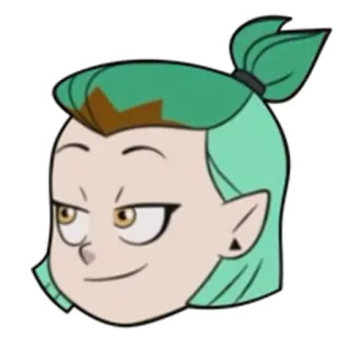 😏 Amity Blight The Owl House hoạt hình, animated, Disney, nhân vật telegram sticker