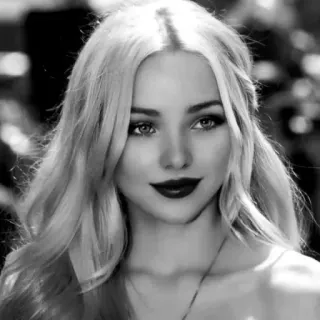🖤 woman, portrait, celebrity, blonde, actress telegram sticker