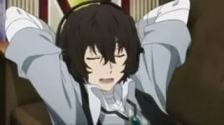 😄 Osamu Dazai Bungou Stray Dogs Anime, Bungou Stray Dogs, Osamu Dazai, Dazai, Manga, Zeichentrickserie, Detektei telegram sticker