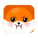 😤 fuchs, tier, cartoon, süß, wütend, aufkleber whatsapp sticker