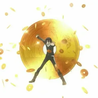 💎 Yato Noragami Anime, Charakter, Noragami, Yato, Gott, Münzen telegram sticker