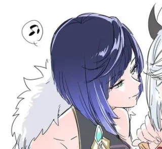 🧿 Yelan Genshin Impact Anime, Game, Yelan, Genshin Impact telegram sticker
