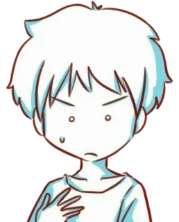 😐 cartoon, character, illustration, sticker, anime whatsapp sticker