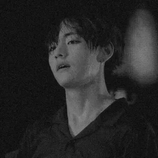 ➰ man, portrait, black and white, person, face, sweat telegram sticker