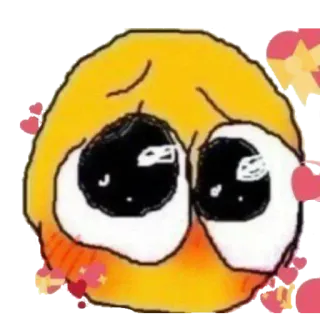 🥺 Emoji, Imut, Cinta, Hati, Kartun, Kawaii telegram sticker