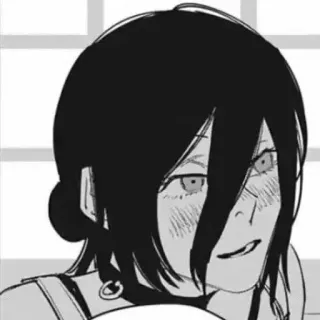 🖇 Reze Chainsaw Man อนิเมะ, มังงะ, เชนซอว์แมน, เรเซ่, ปีศาจระเบิด whatsapp sticker