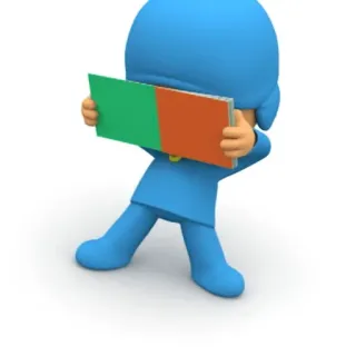 😀 Pocoyo Pocoyo, kartun, anak-anak, buku, karakter telegram sticker