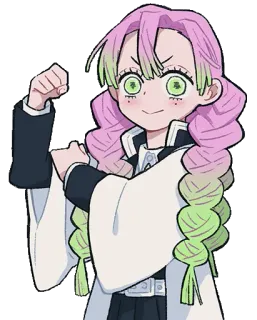 💓 Mitsuri Kanroji @LadyLuxanna telegram stickers