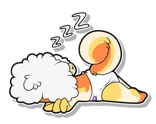💤 Wooloo Pokémon zzz telegram sticker