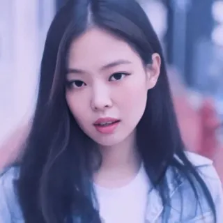 🎡 Jennie K-pop, chanteur, célébrité, portrait, femme, Jennie Kim telegram sticker