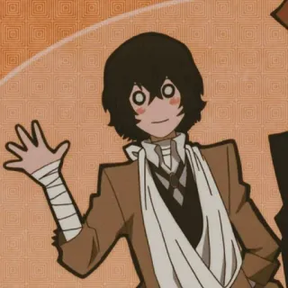 📺 Dazai Osamu Bungo Stray Dogs Anime, Manga, Bungo Stray Dogs, Dazai Osamu, Personnage, Fanart telegram sticker