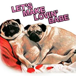 PUGSTERS telegram stickers