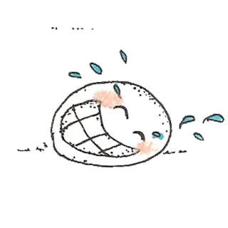 😅 R.I.P. грустный, смерть, плачет, эмодзи, rip telegram sticker