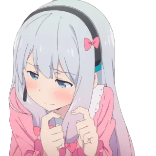 👩 动漫, 女孩, 可爱, 卡通, 漫画, 角色 telegram sticker