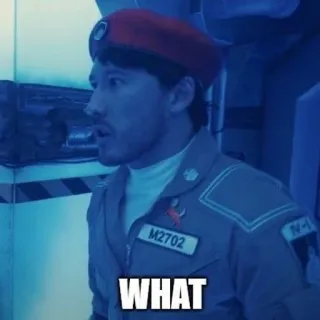 😳 WHAT markiplier, quoi, meme, youtube, youtubeur, choqué, réaction telegram sticker
