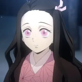 🐈‍⬛️ Nezuko Kamado Demon Slayer Anime, Demon Slayer, Nezuko, Nezuko Kamado, Desenho animado, Mangá whatsapp sticker