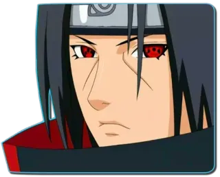 😒 Itachi Uchiha Naruto Anime, Sharingan, Mangekyou, Ninja, Uchiha, Itachi telegram sticker